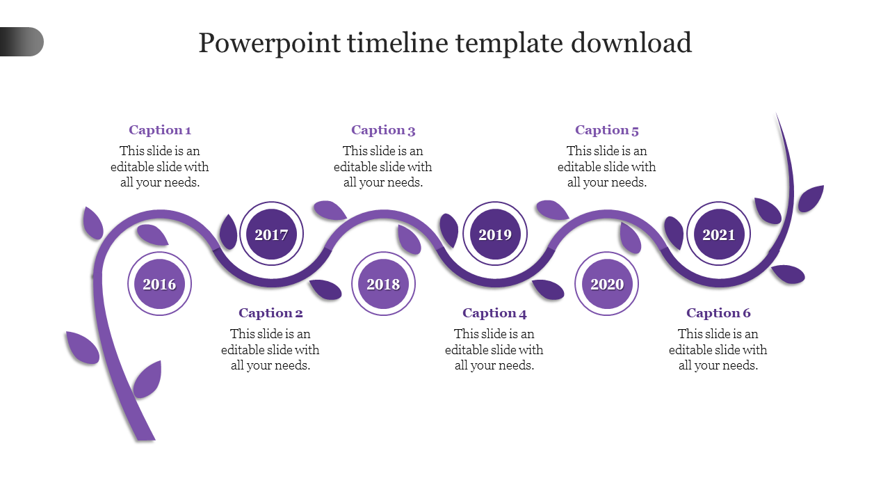powerpoint timeline template download-Purple